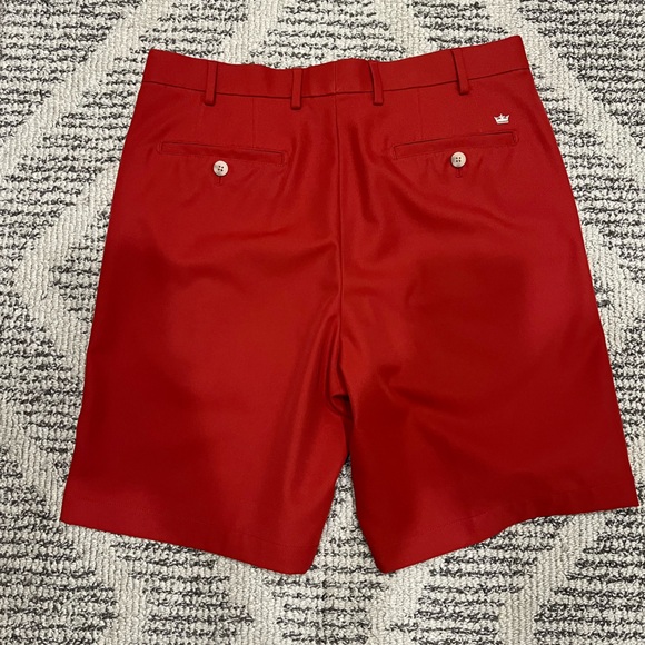 Peter Millar Crown Sport Coral Color Golf Outdoors Short - Picture 2 of 11